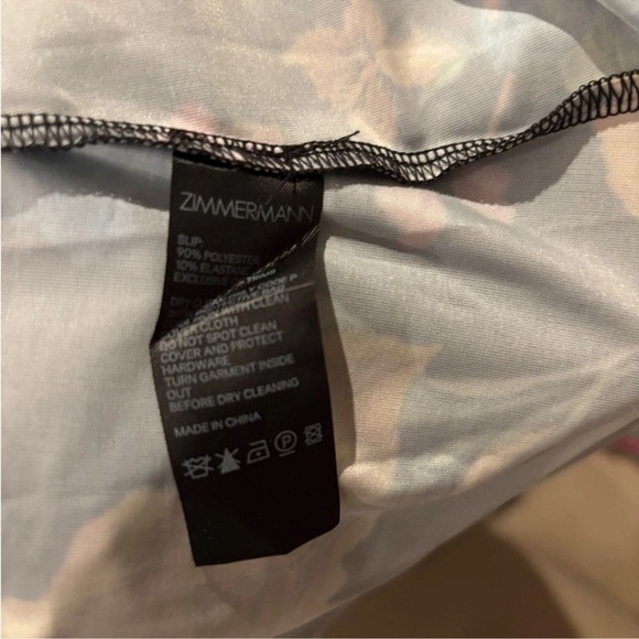 NWOT Zimmermann ninety six Floral Black Dress - Picture 14 of 14